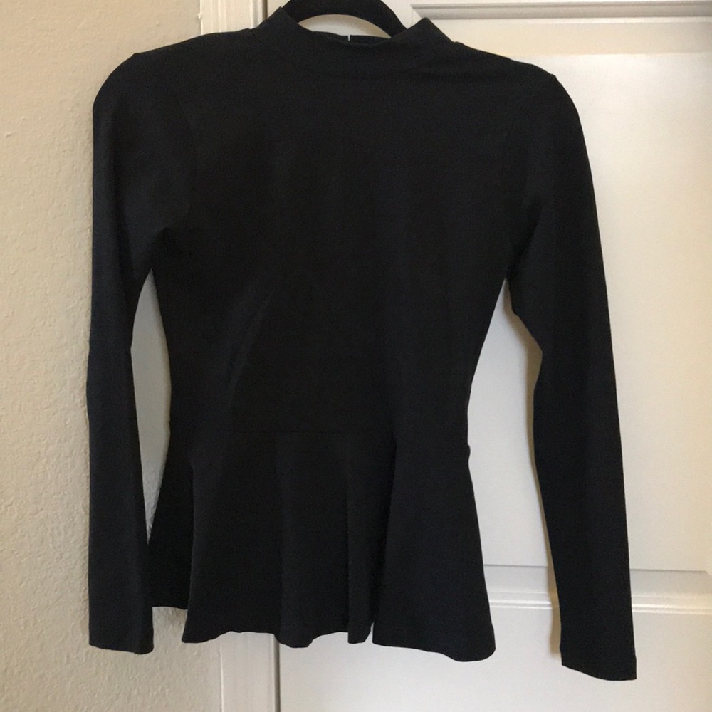 Preloved peplum top XS size